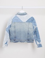 Thumbnail for your product : Blank NYC denim jacket in light wash blue