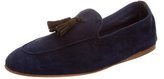 Thumbnail for your product : Andrea Ventura T-Shoot Suede Smoking Slippers