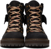 Thumbnail for your product : See by Chloe Black Nubuck Eileen Boots