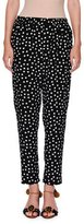 Thumbnail for your product : Dolce & Gabbana Polka-Dot Silk Pull-On Pants, Black/White