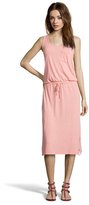 Thumbnail for your product : C&C California living coral stretch knit crisscross back drawstring waist dress