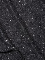 Thumbnail for your product : St. John Diamond Sparkle Embellished Short-Sleeve Turtleneck