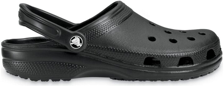 Crocs Classic Unisex 10001 Clogs / Beach Shoes (Black) - ShopStyle