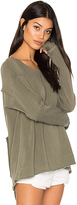 Thumbnail for your product : Wilt Slouchy Open Back Sweatshirt