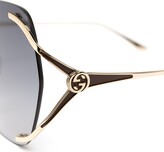 Thumbnail for your product : Gucci Eyewear Round-Frame Sunglasses