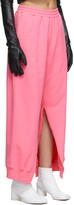 Thumbnail for your product : MM6 MAISON MARGIELA Pink Slit Lounge Pants