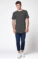 Thumbnail for your product : On The Byas Calero Striped Scallop T-Shirt