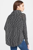 Thumbnail for your product : Lucky Brand Cotton Blend Trapeze Sweater