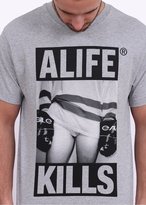 Thumbnail for your product : Alife Kill by Harry McNally Tee - Grey