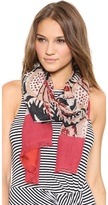 Thumbnail for your product : Tory Burch Birds Of Paradise Scarf