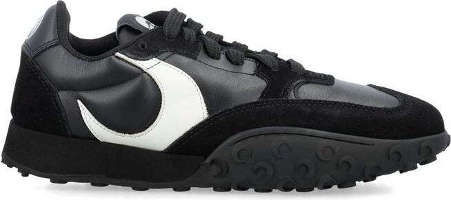 Marine Serre Moon Patch Low-Top Sneakers