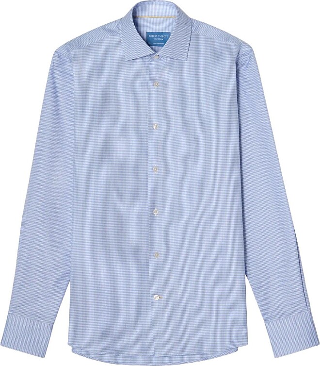 Robert Talbott Reynolds Mini Check Contemporary Fit Shirt