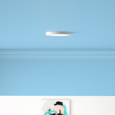 Hashtag Home Wicksham 1 -Light 5.25" Simple Circle LED Flush Mount