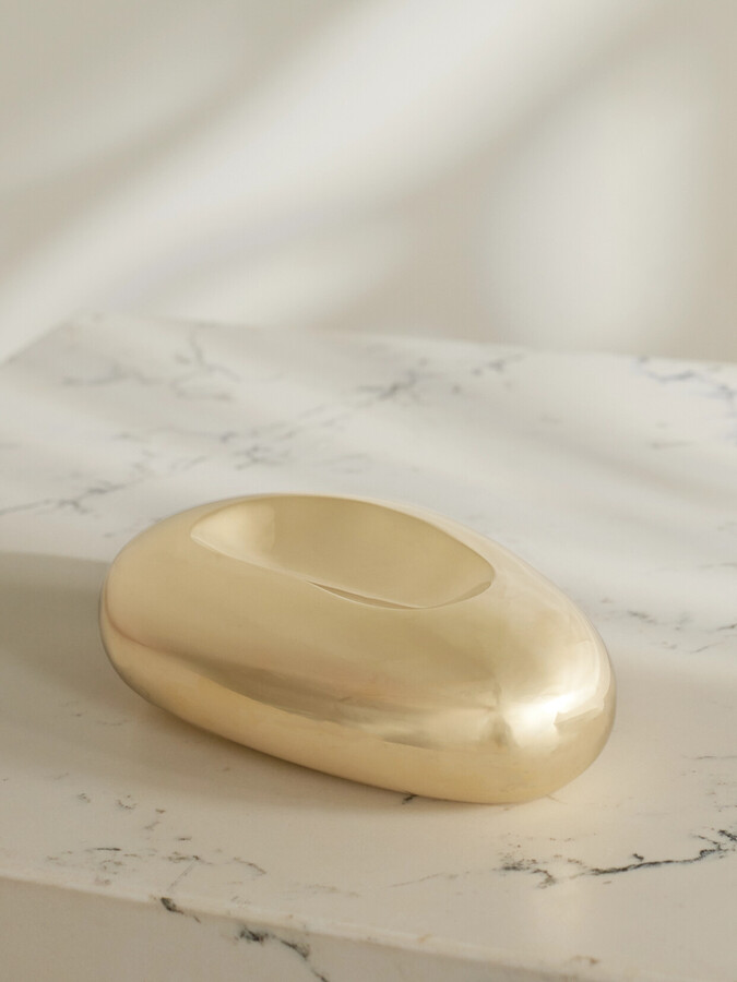 Fourth Street - Puddle Brass Catchall - Gold