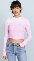 Thumbnail for your product : Cotton Citizen The Monaco Crop Long Sleeve Thermal