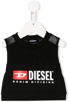 Thumbnail for your product : Diesel Kids Sleeveless Logo Print Tank Top