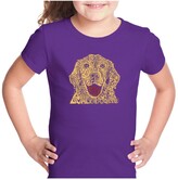 Thumbnail for your product : LA Pop Art Girl's Word Art T-Shirt - Dog
