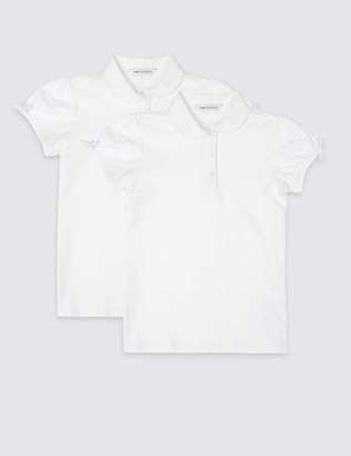 Marks and Spencer 2 Pack Girls' Polo Shirts