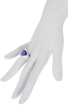Thumbnail for your product : Anna Beck Sterling Silver Lapis Triplet Triangle Ring