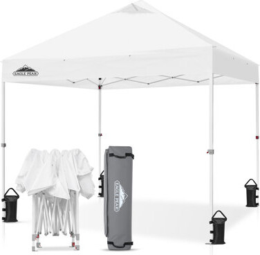 EAGLE PEAK Commercial Straight Leg 10 Ft. W x 10 Ft. D Steel Canopy