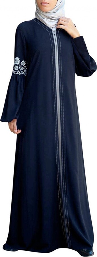 NANSAN Islamic Clothing Women Womens Thobe Jubba Womens Thobe Jubbang