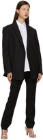 Thumbnail for your product : Totême Black Wool Structure Loreo Blazer