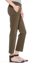 Thumbnail for your product : Vince Side Tab Crop Trousers