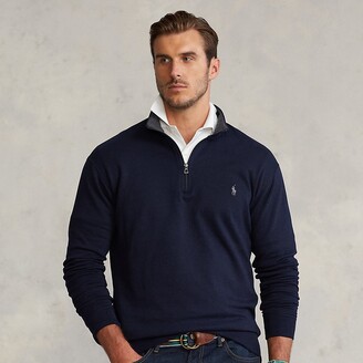 ralph lauren half zip pullover