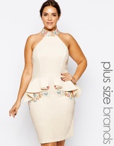 Thumbnail for your product : Forever Unique Plus Size Solange Peplum Dress