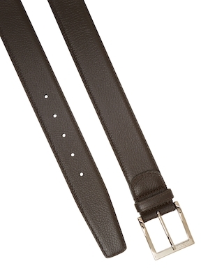 a. testoni Karibu Calf Leather Belt