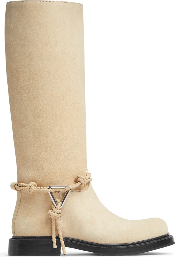 Bottega Veneta Leather James Knee-High Boots