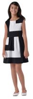 Thumbnail for your product : Us Angels Girls 7-16 Ponte Knit Color-Block Dress