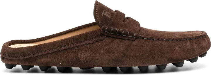 Tod's Gommino Bubble suede mules
