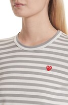 Thumbnail for your product : Comme des Garçons PLAY Stripe Long Sleeve T-Shirt
