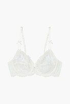 Thumbnail for your product : Lise Charmel Art Et Volupte Embroidered Stretch-tulle And Lace Underwired Bra