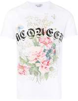Thumbnail for your product : Alexander McQueen ROSE SKULL T-SHIRT