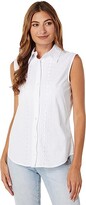 Thumbnail for your product : Equipment Sleeveless Adalira Top (Bright White) Women's Clothing