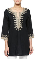 Thumbnail for your product : Calypso St. Barth Hester Three-Quarter-Sleeve Tunic