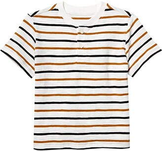 Janie and Jack Henley Tee (Toddler/Little Kids/Big Kids) Boy's Clothing