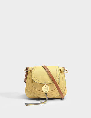 See by Chloe Susie Small Crossbody Bag in Pineapple Yellow Grained and Smooth Cowhide Leather