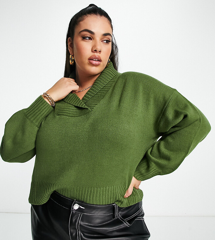 Hunter Green Sweater | ShopStyle