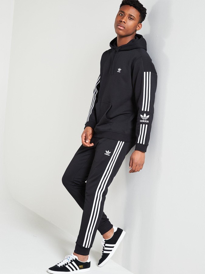 adidas black superstar track pants