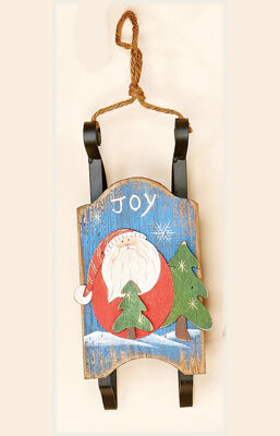 Worth Imports Sled with Runners Shaped Ornament