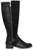 lipsy knee high quilted riding boot