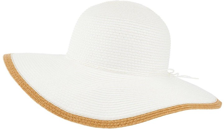 cream floppy hat uk