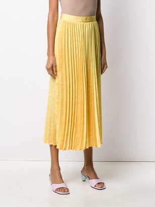 The Andamane Pleated Midi Skirt