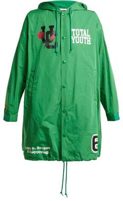 Undercover Total Youth Hooded Raincoat - Womens - Green