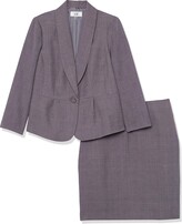 Thumbnail for your product : Le Suit Women's Plus Size Jacket/Skirt Suit