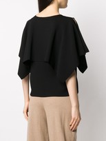 Thumbnail for your product : Stella McCartney cape detail T-shirt