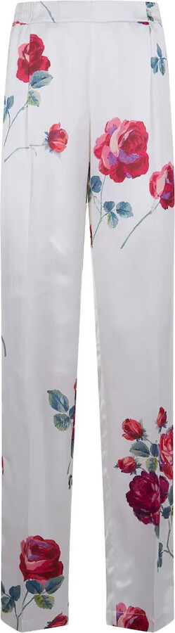 No.21 Floral Trousers